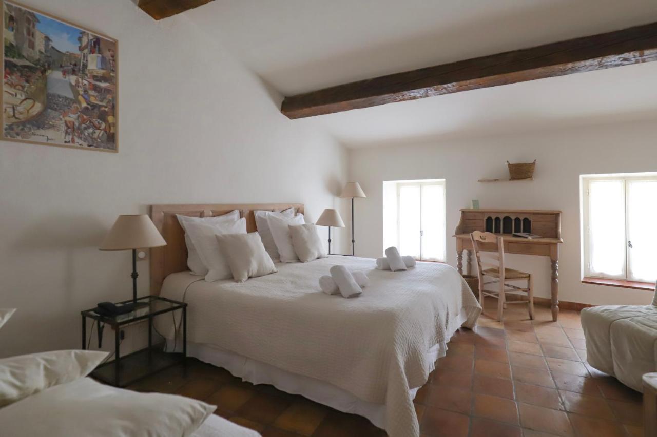 Hotel La Ferme De La Huppe Gordes Exterior foto